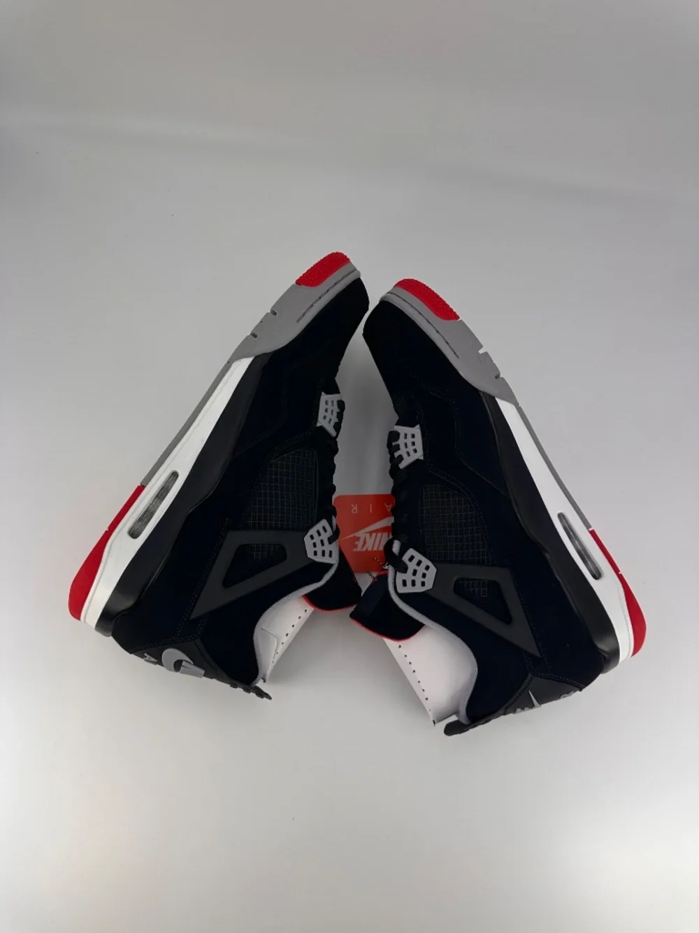 Nike Air Jordan 4 Retro 308497-060 2019 BRED BLACK RED CEMENT GREY MENS 15 NEW